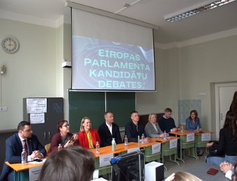 EP kandidātu debates